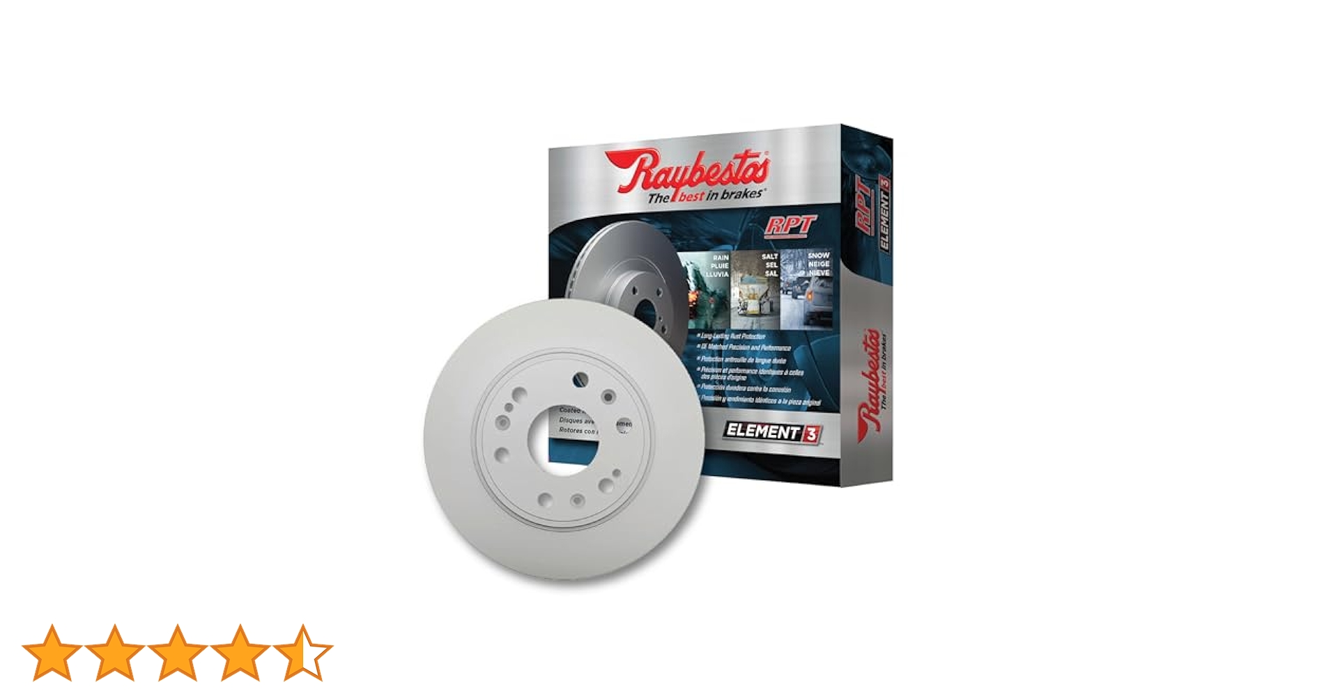 Amazon | Raybestos Element3 自動車用交換用フロントブレーキ